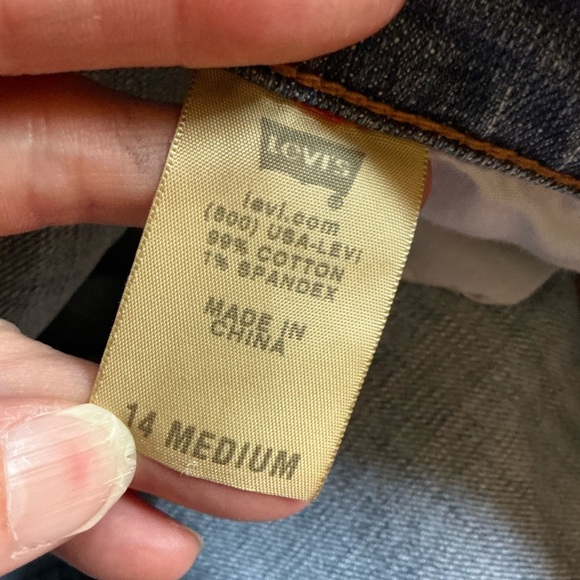 Levis curvy bootcut 529 jeans - Picture 3 of 10